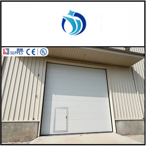 六和轻合金安装西朗品牌提升门