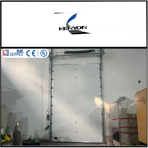 坚永科技安装西朗品牌提升门