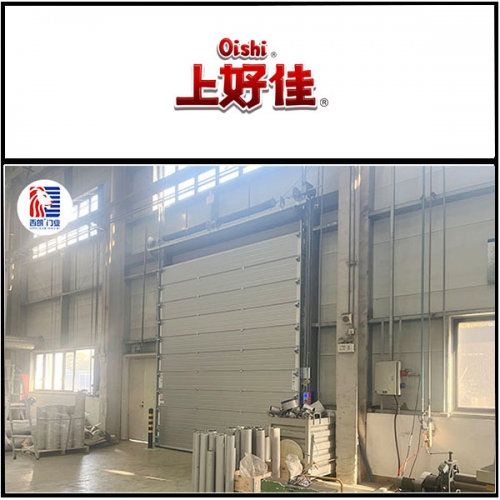 上好佳安装西朗品牌提升门产品