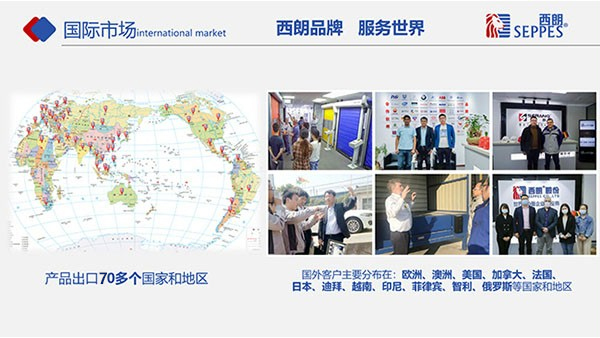 出口海外70多个国家