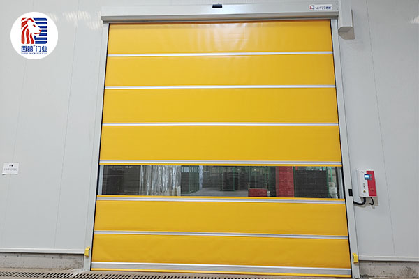 邯郸市禾下土种业安装西朗品牌快速门